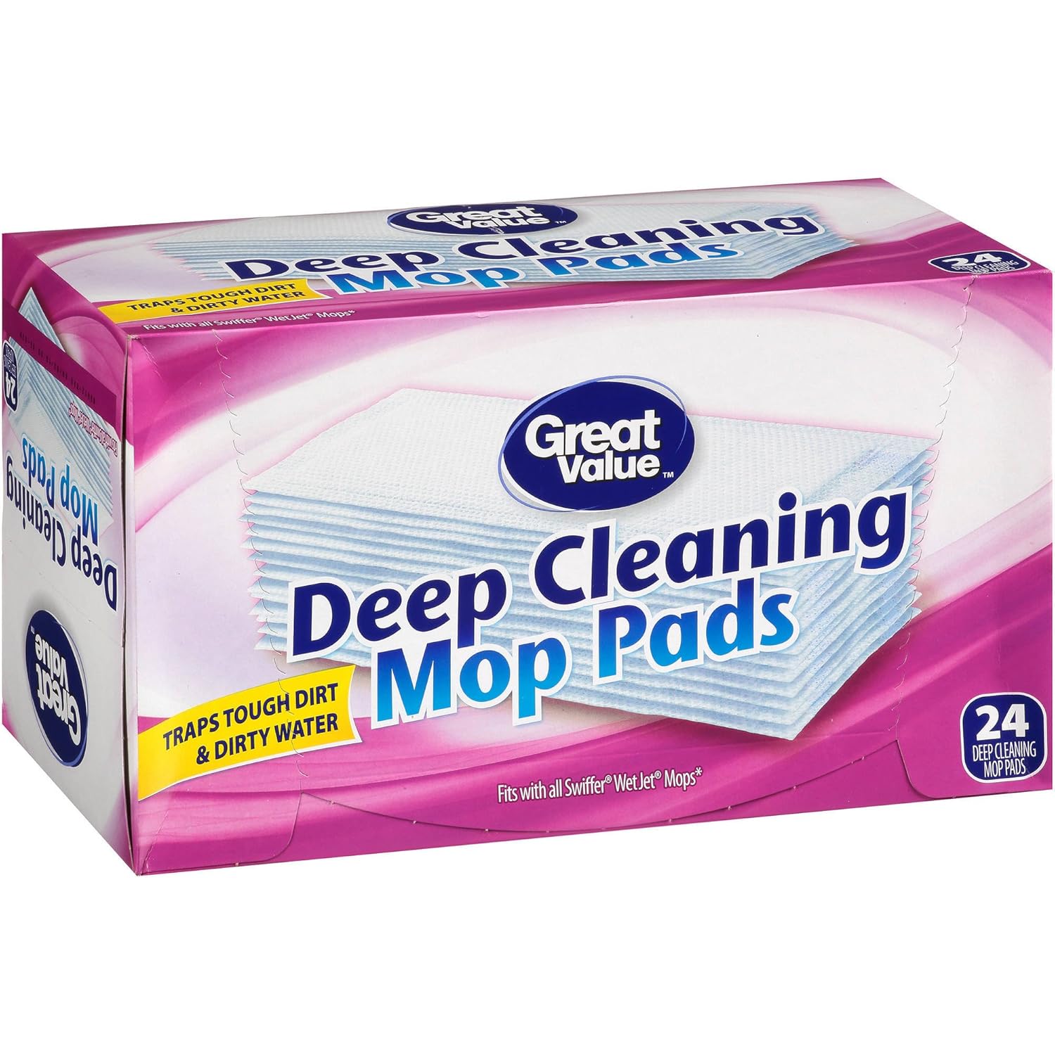 Great Value Deep Cleaning Mop Pads, 24 Count Amazon.in Home & Kitchen