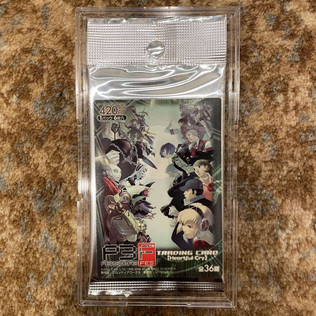 新品　未開封　カード　パック　ペルソナ3 フェス　Heartful Cry Amazon.co.jp: カード パック ペルソナ3 フェス Heartful Cry