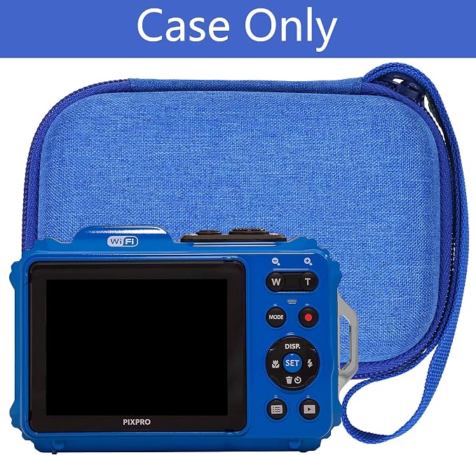 Estuche rígido para cámara Kodak PIXPRO WPZ2 azul miniatura 5