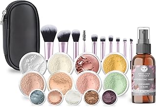 Kit de maquillaje mineral de tamaño completo,...