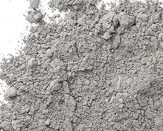 Matte Gray Iron Oxide Pigment Powder, Concrete Pigment, Grout Dye, Color Dye for Cement Epoxy Stucco Plaster Mortar Paint Coating- 5 Oz, Grey