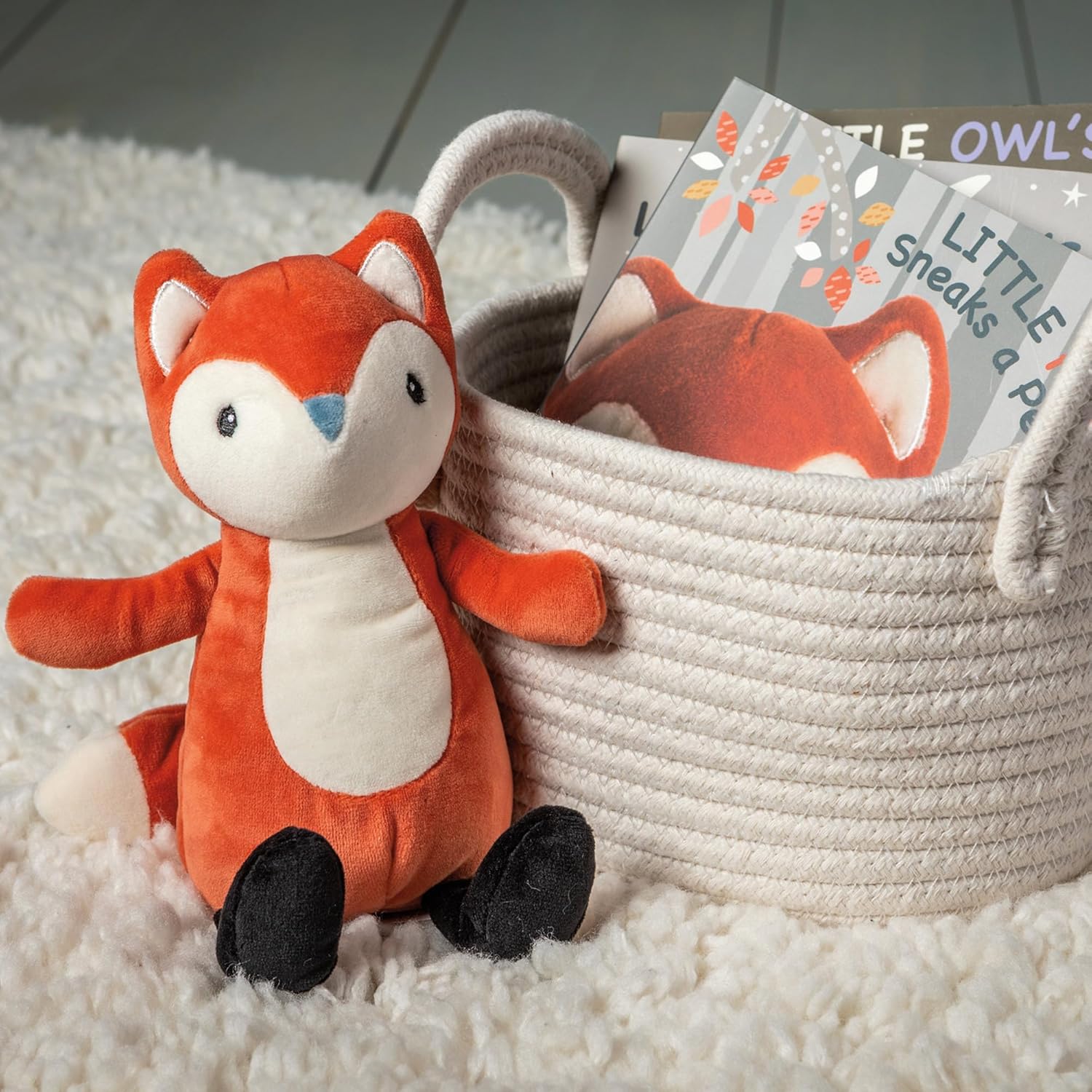 Mary Meyer Stuffed Animal Leika Soft Toy, 8-Inches, Little Fox