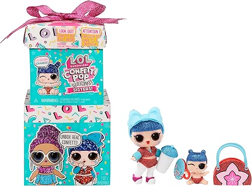 LOL Surprise Confetti Pop Birthday Sisters