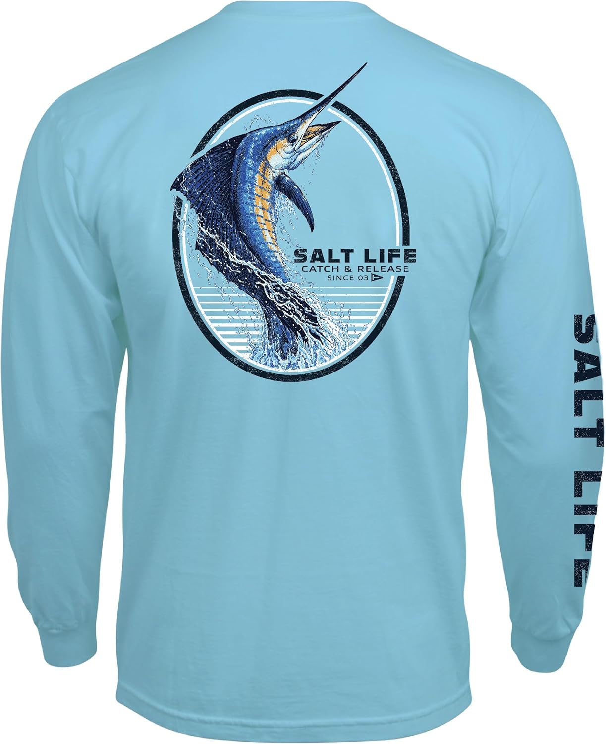 Salt Life Men's Catch & Release Long Sleeve Classic Fit Shirt