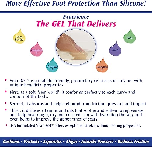 Miniatura 5 de PediFix Visco-gel - Cojín para dedos de martillo, pequeño derecho