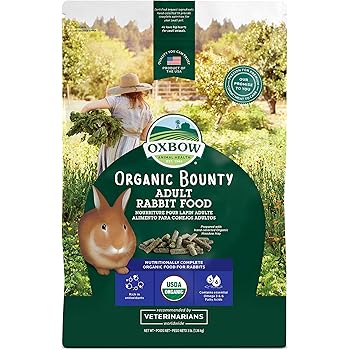 organic rabbit pellets