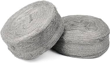 Stainless Steel Wool, 60FT Steel Wool Fill Fabric Roll, Gap Blocker Coarse Wire Hardware Cloth DIY Kit for Holes, Wall, Garden, Kitchen, Pipeline in Garage