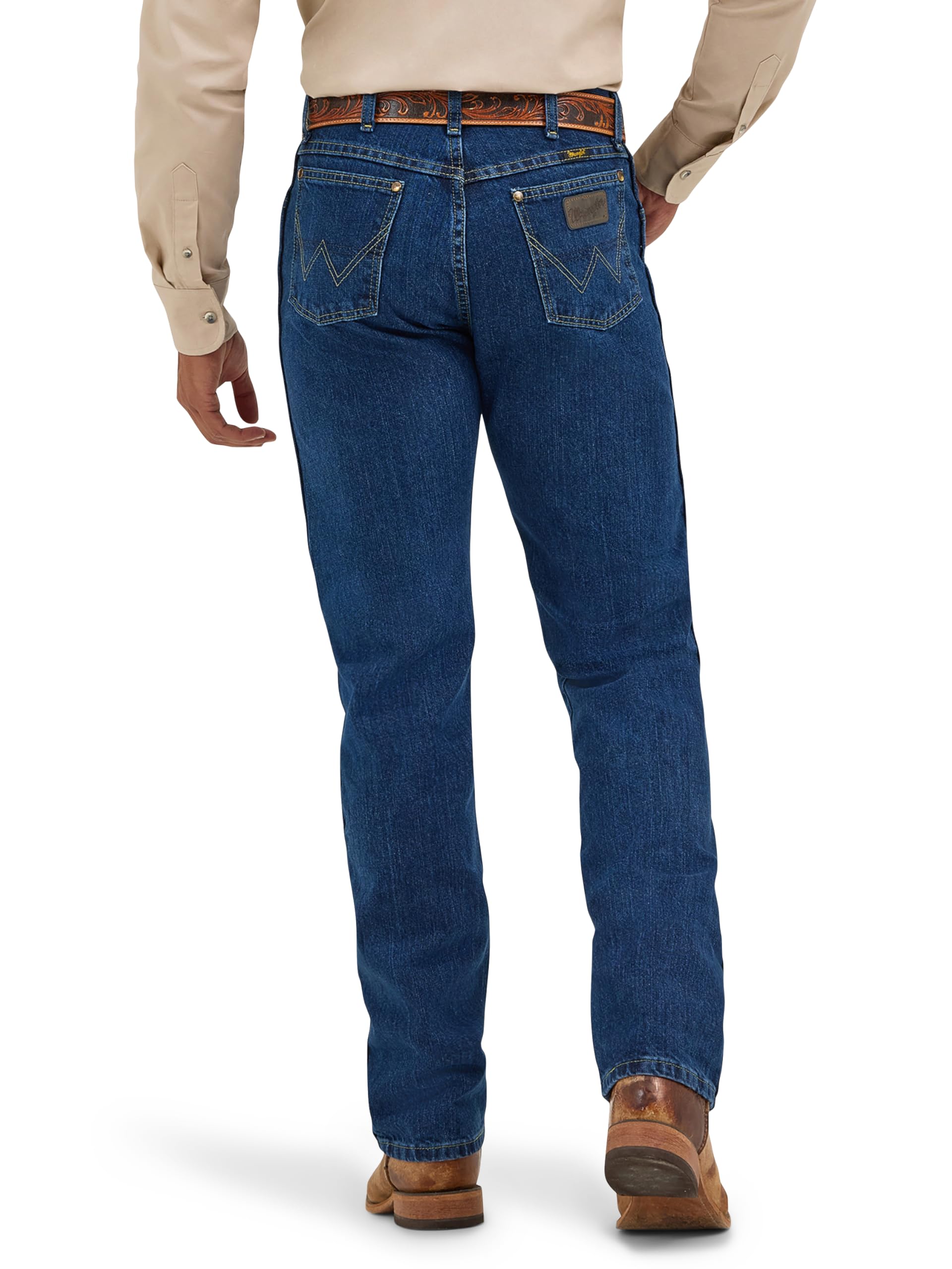 Wrangler Herren George Strait Cowboy Cut Original Fit Jeans Jeans, Dark Stone, 32W / 38L – Ansicht 3