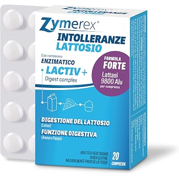 intolleranza al lattosio
