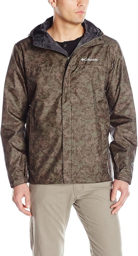 columbia men's watertight printed jacket