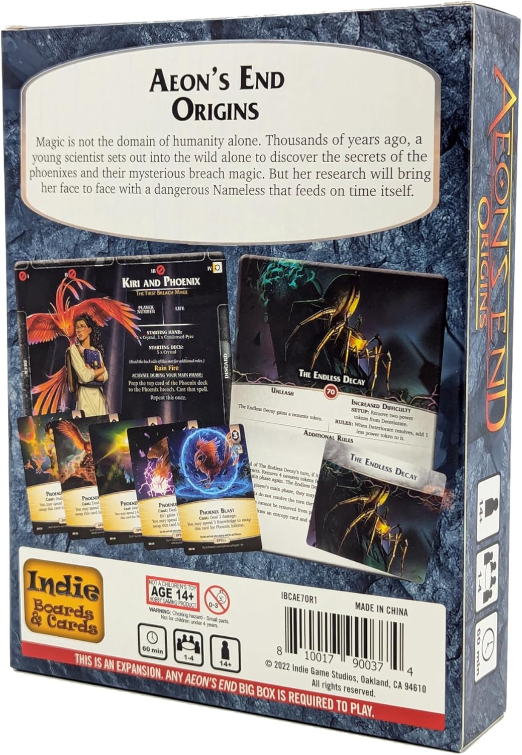 Aeons End: Origins by Indie Boards & Cards, Strategy Board Game, for 1 to 4 Players and Ages 14+