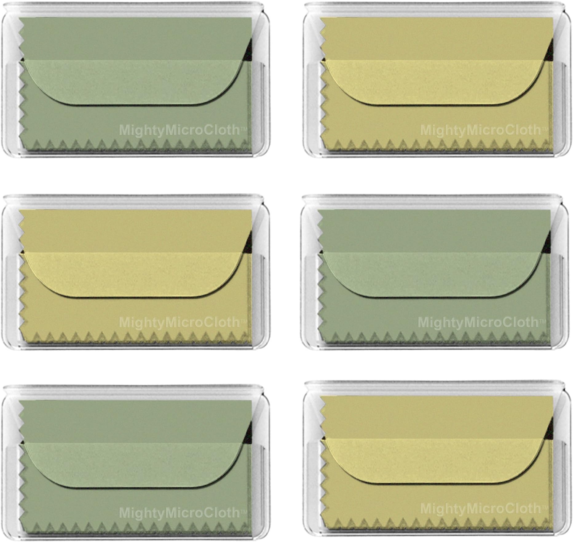 MightyMicroCloth Microfiber Cleaning Cloths and Lens Cleaner for Eyeglasses, Electronics - Travel Pouch Included