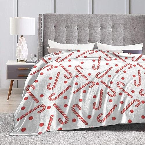 Miniatura 4 de Manta de microfibra Manta de caramelo Impresión Super Suave Luz Cálida Manta de Microfibra Cama Sofá Sala Cuatro Estaciones