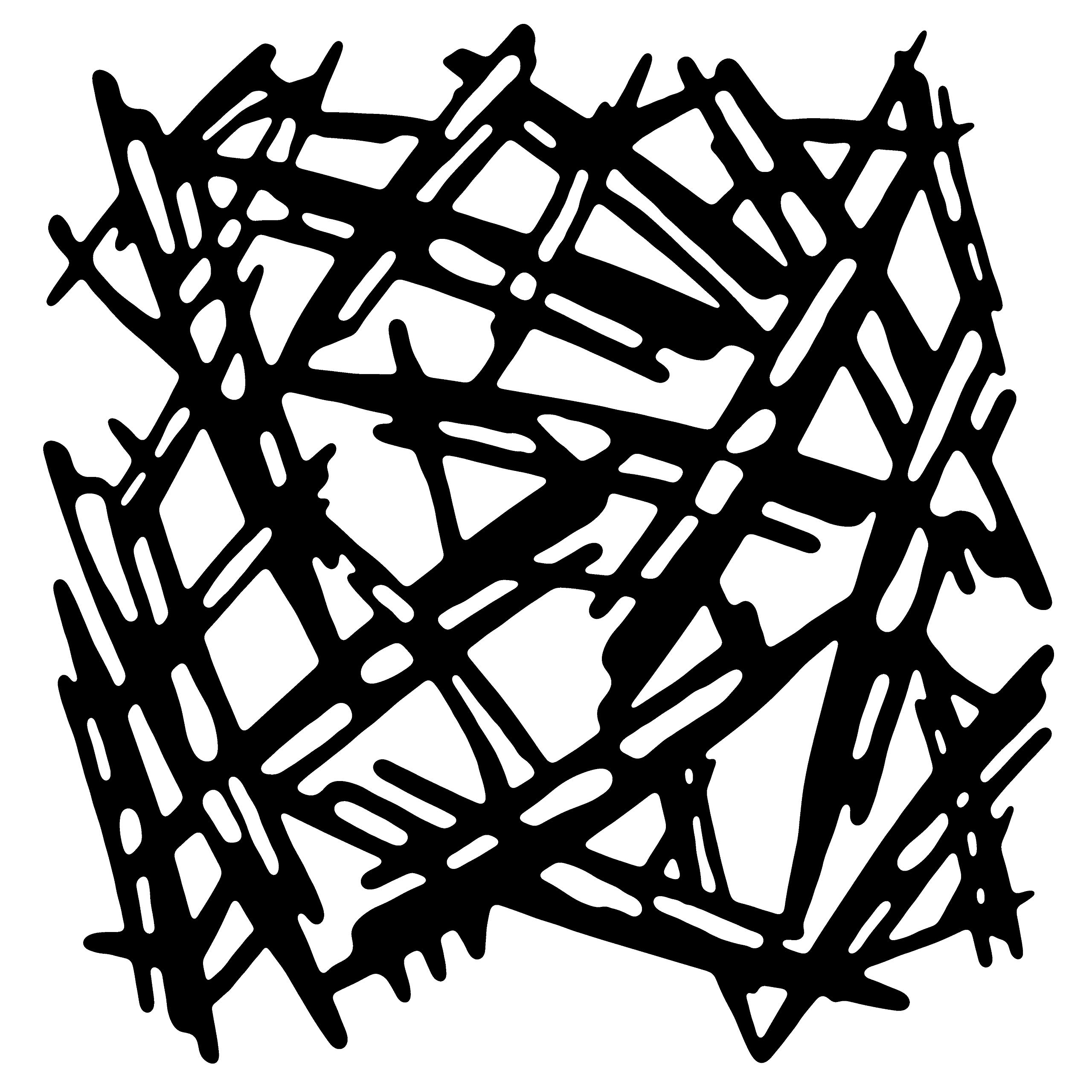 WoodwareFrancoise Collection Stencil Scratched, 6 x 6