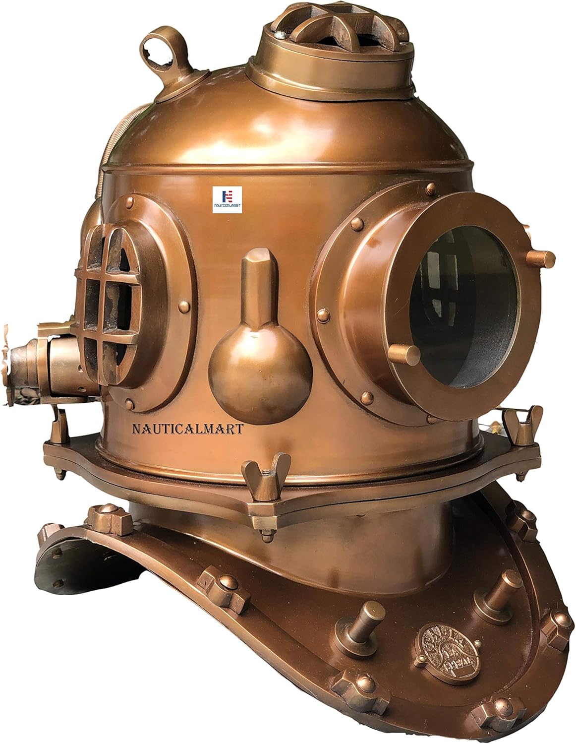 Boston Antique 18" Diving Helmet U.S Navy deep Sea Vintage Divers Helmet Replica
