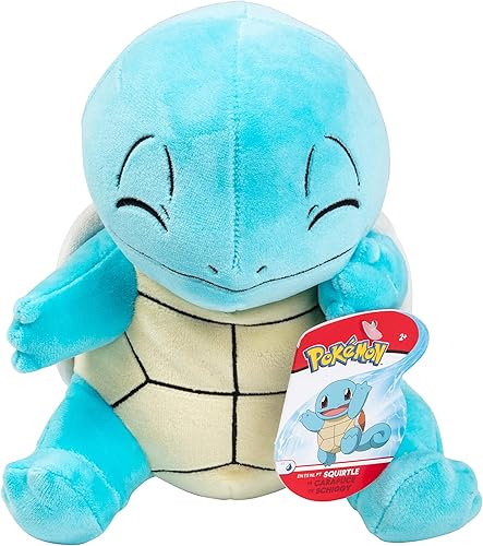 Miniatura 4 de Pokemon Charmander, Squirtle, Bulbasaur - Juego de figuras de peluche de 8 pulgadas, con licencia oficial, juguete de peluche - Regalo para niños,