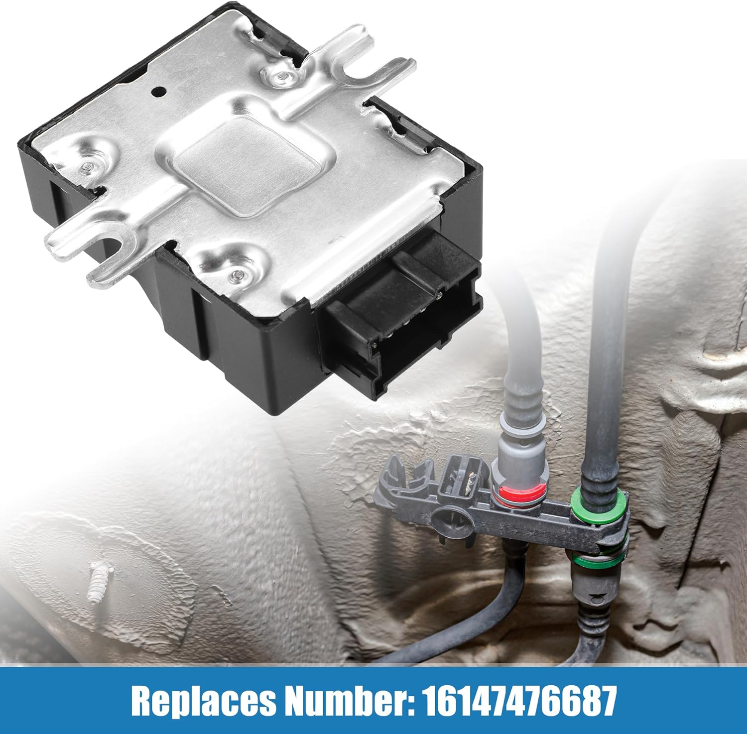 uxcell Car Fuel Pump Driver Module No.16147476687 for BMW 1 2 3 4 X1 X2 Series F20 F21 F22 F23 F45 2017-2019