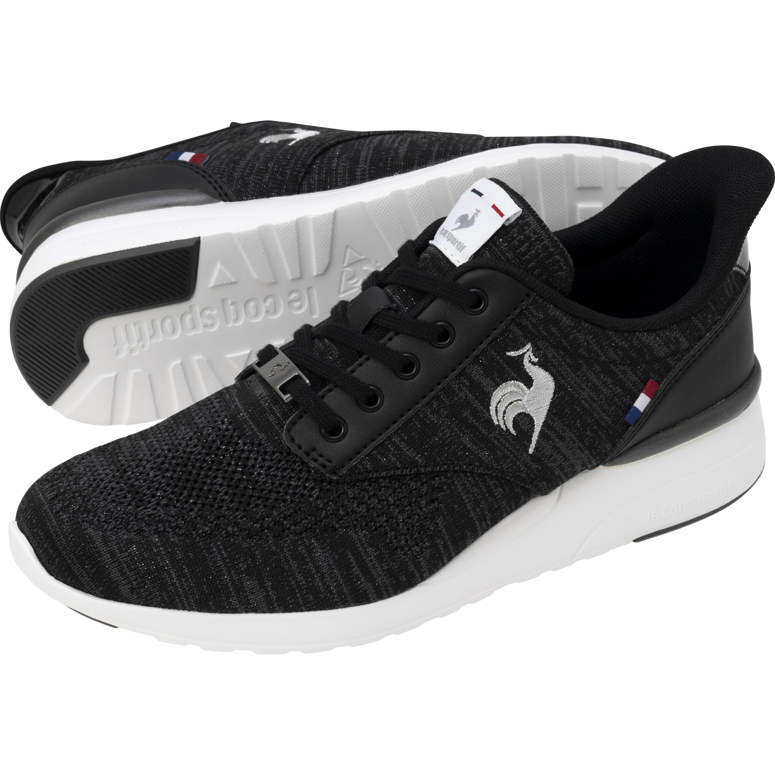 le coq sportif(ルコックスポルティフ) レディース レンヌ リフト SI さっと履ける 通勤 オフィス カジュアル ヒールアップ 消臭機能付きインソール 軽量スニーカー