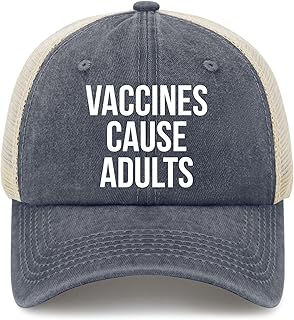 Vaccines Cause Adults Baseball Hats Garde Cap for Son