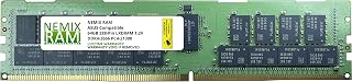 NEMIX RAM 64GB (1X64GB) DDR4 2666MHZ PC4-21300 4Rx4 1.2V CL19 288-PIN ECC LRDIMM Load Reduced Server Memory Compatible with ASUS Server Motherboards