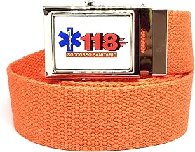 VEGA HOLSTER Cinto Belt 118 in Canvas Fabric with Buckle Belt for Men and Women