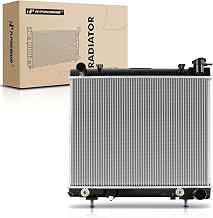 A-Premium Engine Coolant Radiator Assembly with Transmission Oil Cooler Compatible with Dodge Dakota 2005 2006 2007 2008 2009 2010 & Mitsubishi Raider 2006-2009 & Ram Dakota 2011, Replace# 55056506AD