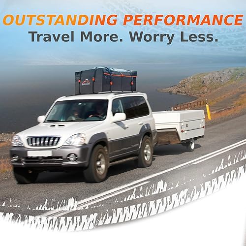 Miniatura 7 de RoofPax Soporte de bola de enganche de remolque ajustable (bola de 2 x 2 516 pulgadas) de 8 pulgadas, soportes de bola de remolque de caída