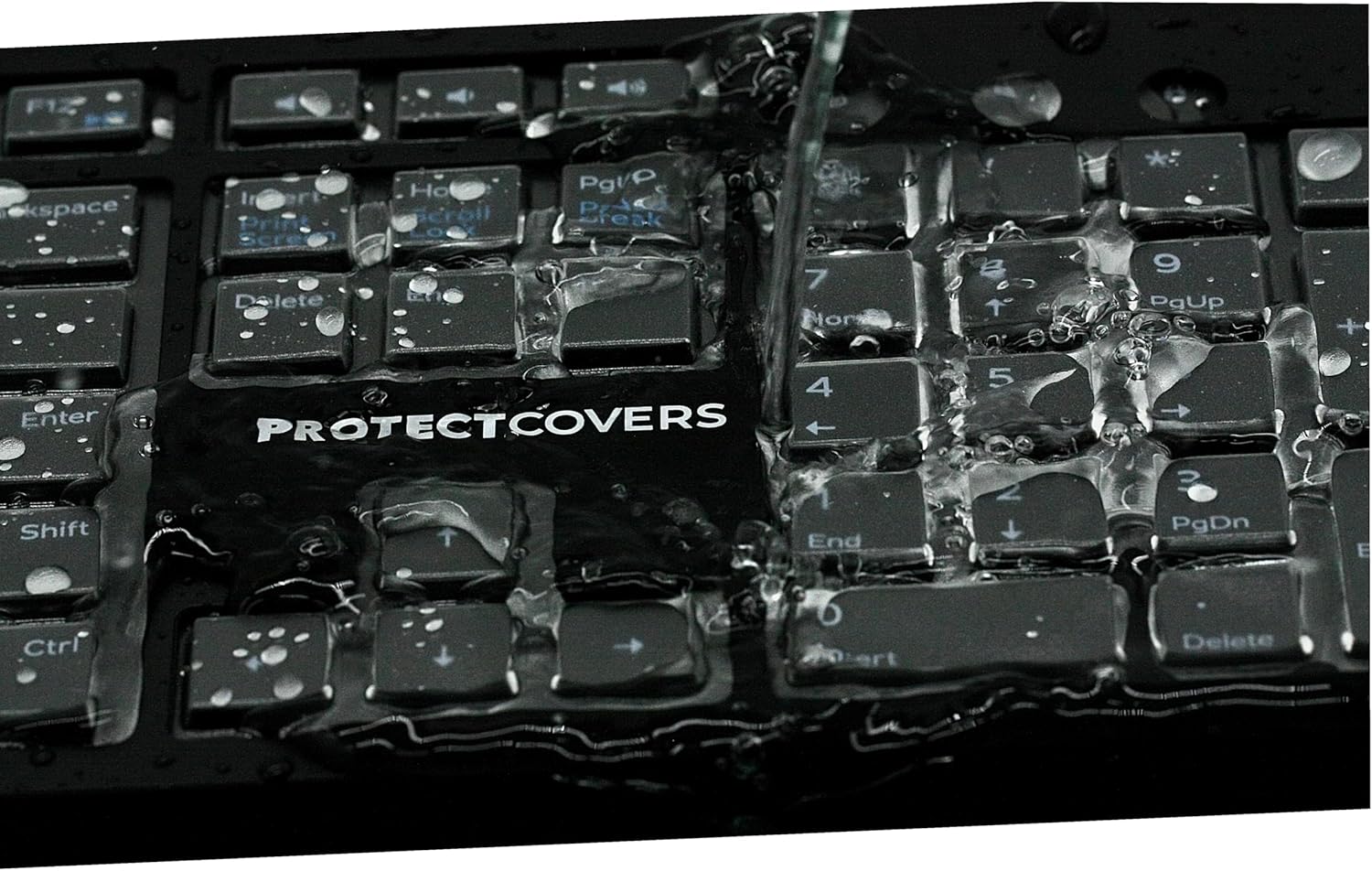 EasySwap Frame and Keyboard Cover for DELL KB216 – Premium Protective Keyboard Skin, Spill-Resistant, Replace Cover in Seconds for a Clean Workspace