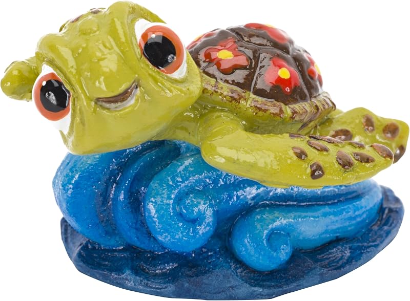 Enfeite de Aquário Squirt Finding Nemo em Resina e Plástico Penn-Plax para Aquários Pequenos