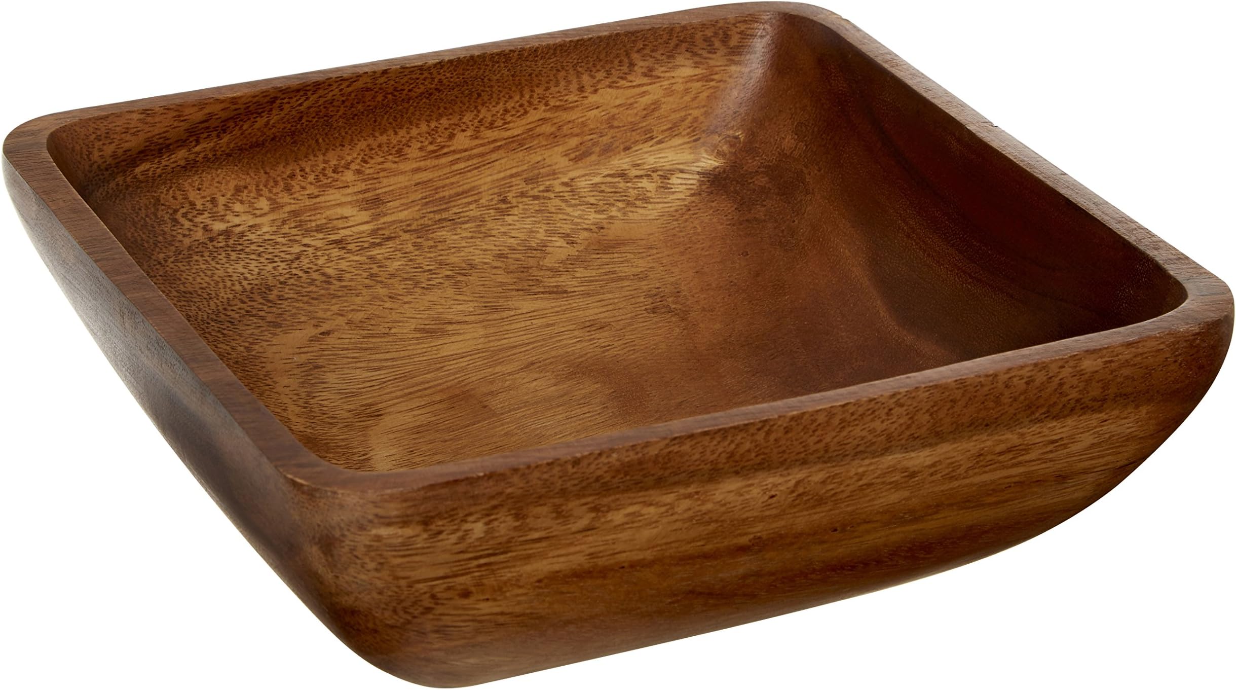 Premier Housewares Acacia Wood Salad Bowl Large Hand Carved Salad Bowl,26 x 26 x 8 cm Amazon