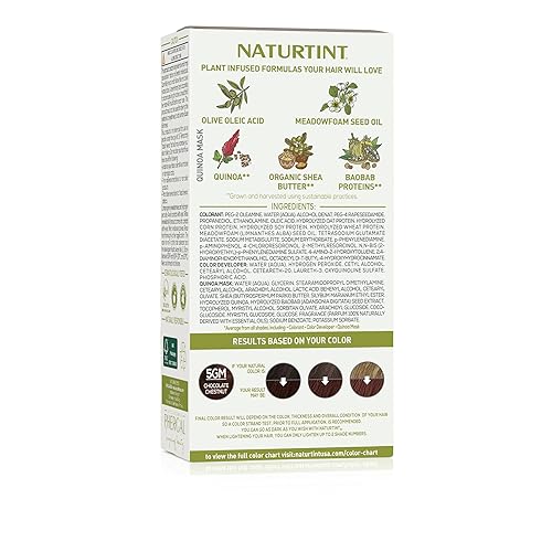 Vista 30 de Naturtint - Tinte permanente para el cabello, Paquete de 6, marrón claro (Light Chestnut Brown)