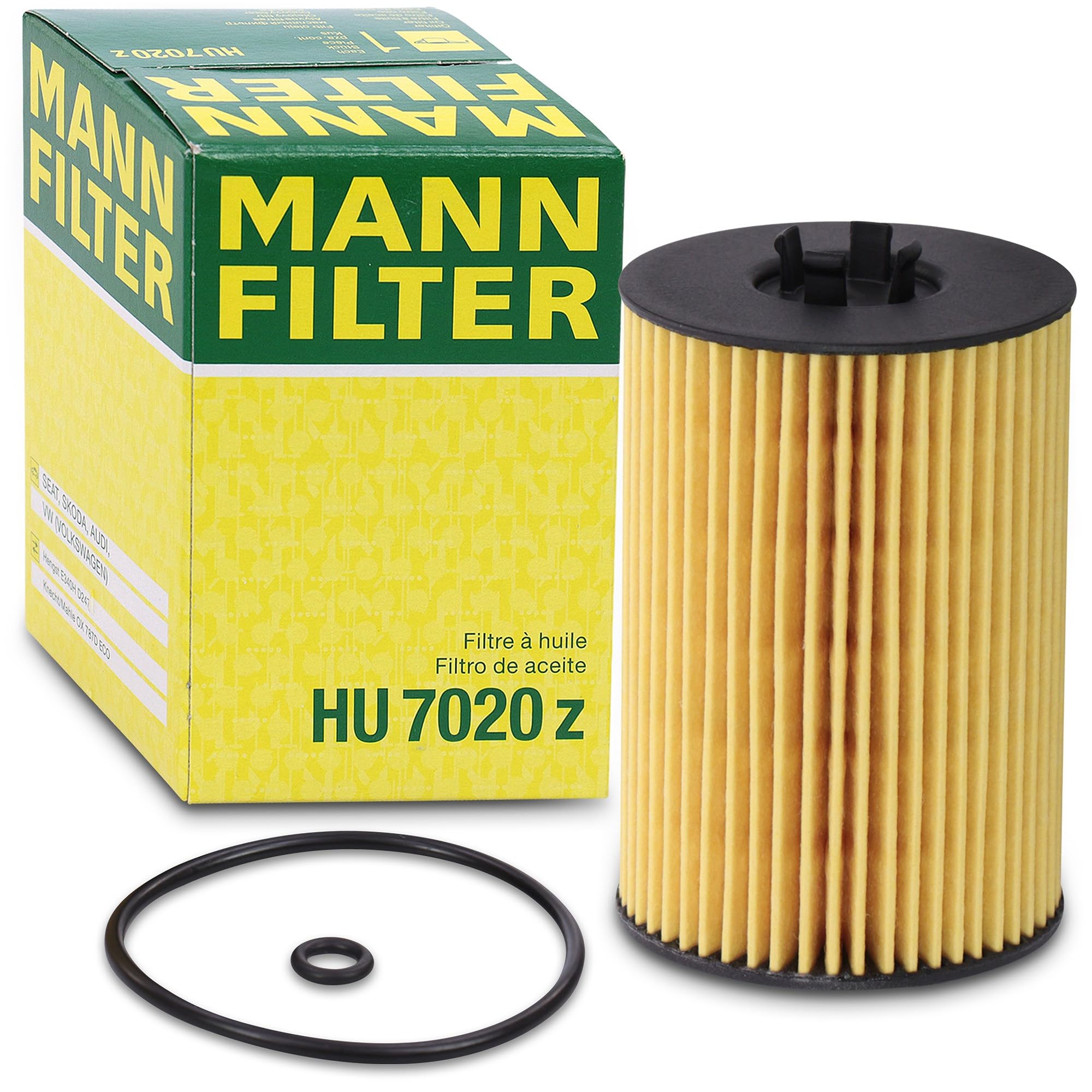 BESTPRICE Inspektionspaket Filterset mit 1x Ölfilter; 1x Luftfilter; 1x Innenraumfilter (Aktivkohle); 1x Ölablassschraube mit Dichtring; 1x Motoröl 5W-30 Top Tec 4200 5 l; 1x Ölwechselanhänger