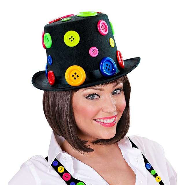 Foto 3 de 5 de W WIDMANN MILANO Party Fashion - Sombrero de payaso con botones
