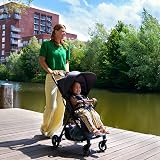 Bebeconfort Azur, Compact Baby Stroller, 0-3 Years (15 kg), Lightweight Baby Pushchair, Automatic One Hand Fold, Stepless Recline to Lie-Flat, Spacious Basket, Mineral Graphite - 8