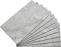 Vista 48 de Palisade Azulejos de vinilo entrelazados impermeables para salpicaduras de 22.8 x 7.31 pulgadas en mármol veneciano, sin juntas, fácil de instalar