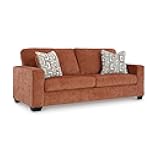 Signature Design by Ashley Aviemore Casual Sofa with 2 Accent Pillows, Orange