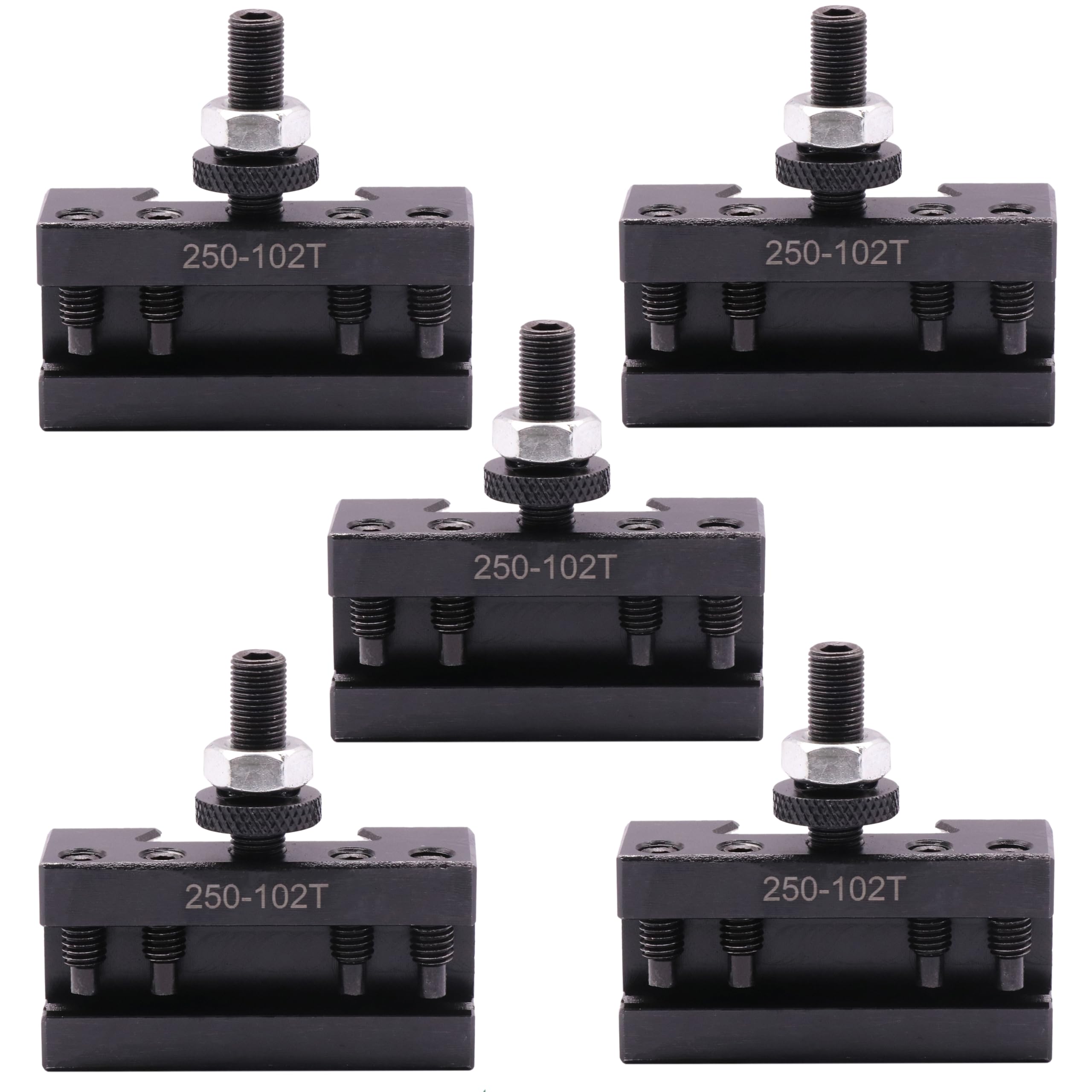 Supports de poteau à changement rapide 250-102T AXA#2 5/8 acier pour outil alésage et tour