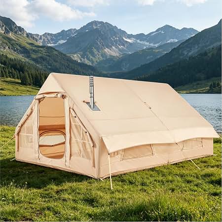 elario xl inflatable camping tent YOLENY 8-10 Person with Stove Jack, 13 x 10 FT Hammerdin Size:Mens Small Aankleding voor jouw tent(feest)