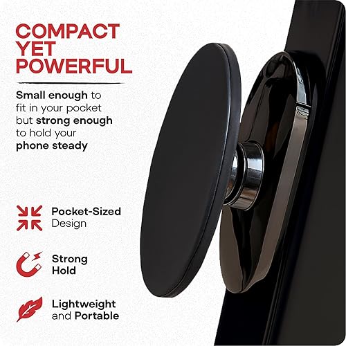 Miniatura 4 de Soporte magnético para teléfono para carrito de golf, soporte de teléfono compatible con MagSafe para soporte de techo de carrito de golf, se fija a