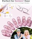 Pillex Pill Organizer, Am & Pm Pill Organizer 7 Days, Weekly Pill Case 2 Times a Day, Pill Box 7 Day, Medicine Organizer for Travel, Vitamins, Fish Oils, Supplements