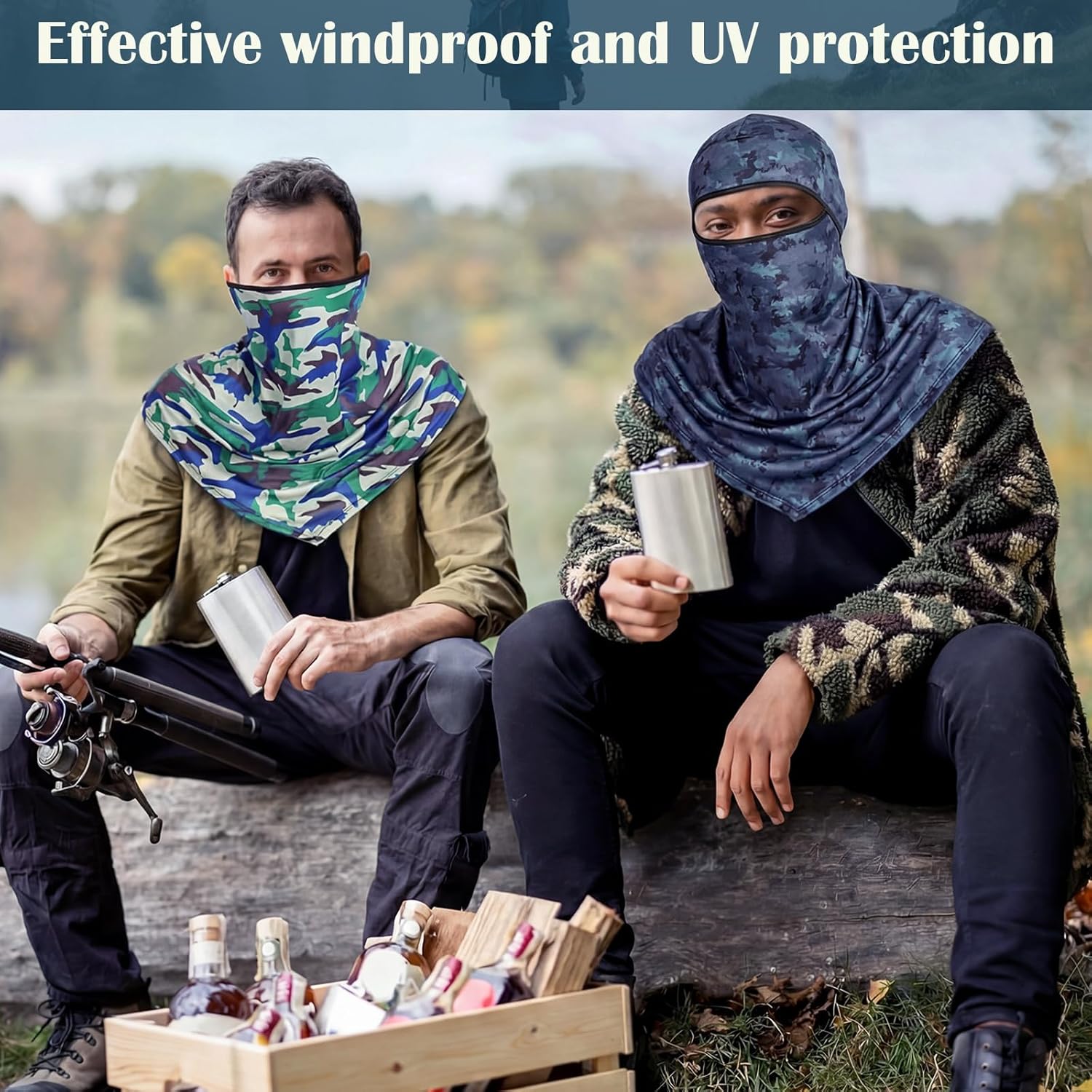 Balaclava Full Face Masks Summer Balaclava Long Face and Neck Cover Breathable Sun Protection for Men Women