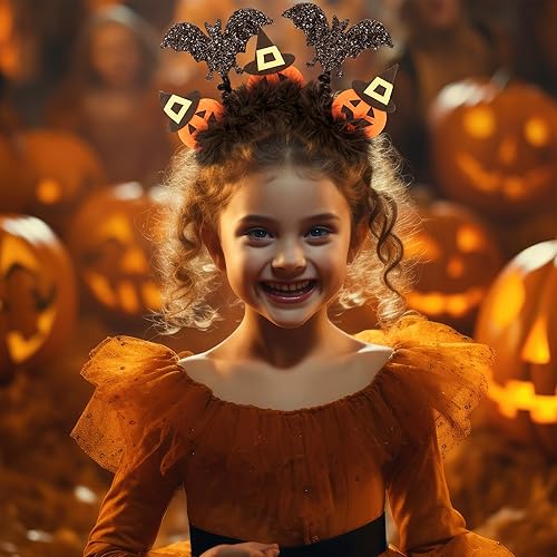 Miniatura 4 de Amazer Diademas de Halloween para mujer, diadema de Halloween, disfraz de fiesta de cosplay