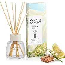 Yankee Candle Reed Diffuser | Clean Cotton | For Small to Medium Rooms | Up to 10 Weeks Fragrance