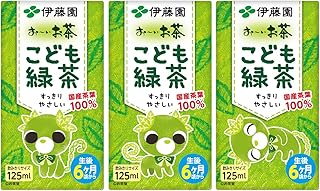 伊藤園 おーいお茶 こども緑茶 紙パック (125ml×3本)×12個