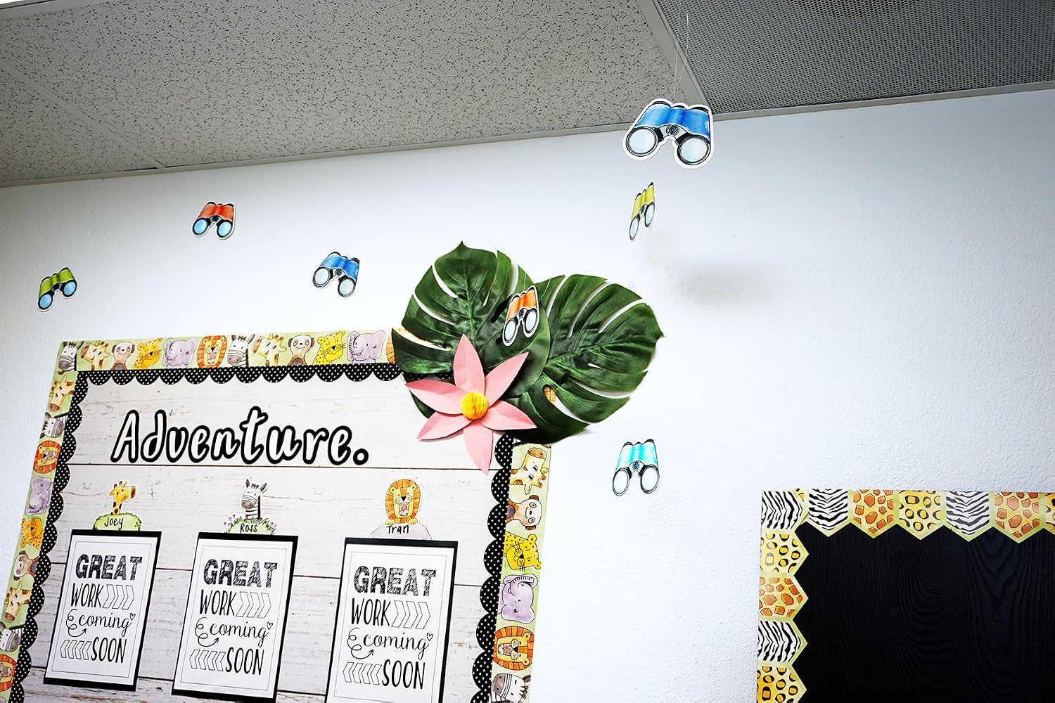 CTP Safari Friends 6" Designer Cut-Outs, Set of 36 accents, 6” Each (Creative Teaching Press 3278) image 3
