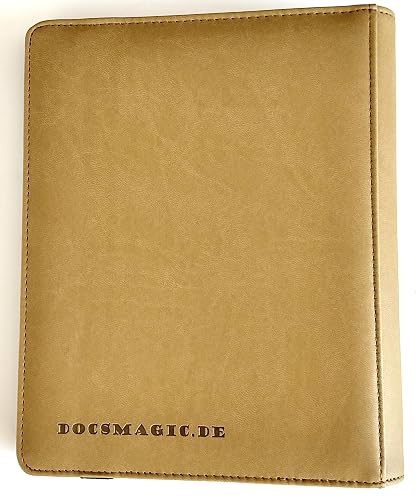 Docsmagic.de Pro-Player Premium 4/8-Pocket Album Copper - 160 Card Binder - MTG - PKM - YGO