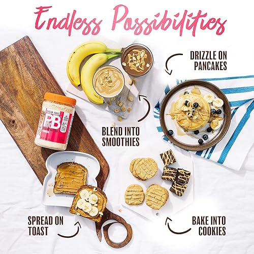 Miniatura 5 de BetterBody Foods PBfit sin azúcar hecha con eritritol y fruta de monje mantequilla de maní en polvo totalmente natural 1298oz 13 onzas