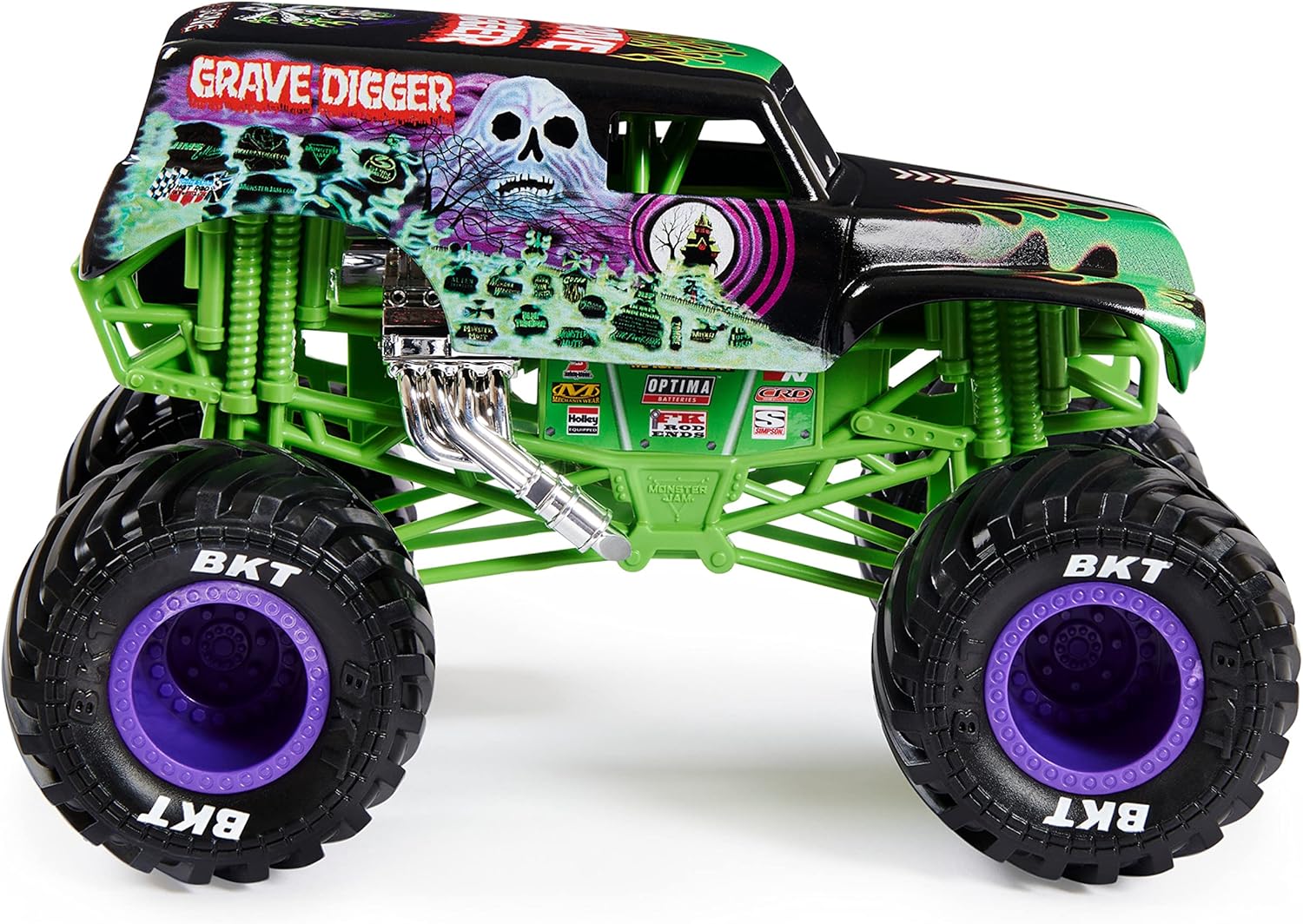 Monster Jam, Official Higher Education Monster Truck, Die-Cast Vehicle, 1:24 Scale