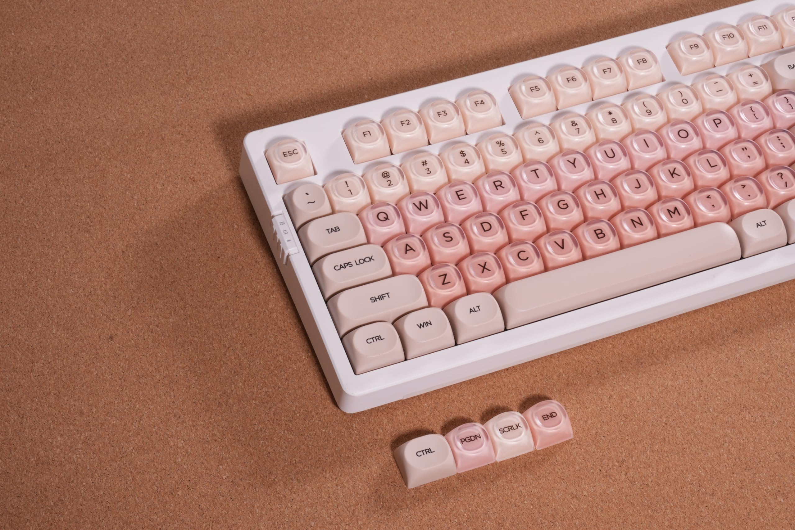 Amazon.com: ZORNHER ZH980 Foundation Mechanical Keyboard,95% Pink