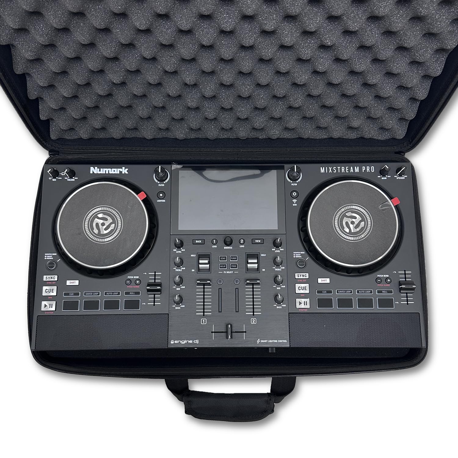 Protekt Mixstream Pro - BMS Plus Series DJ Bolsa de transporte para controlador Numark, Black, 595 X 385 X 85 mm, Bolsa para DJ